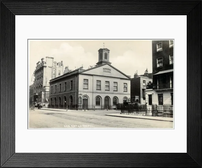 Framed Print : Eaton Chapel, Eaton Terrace, London Framed Print : Eaton Chapel, Eaton Terrace, London