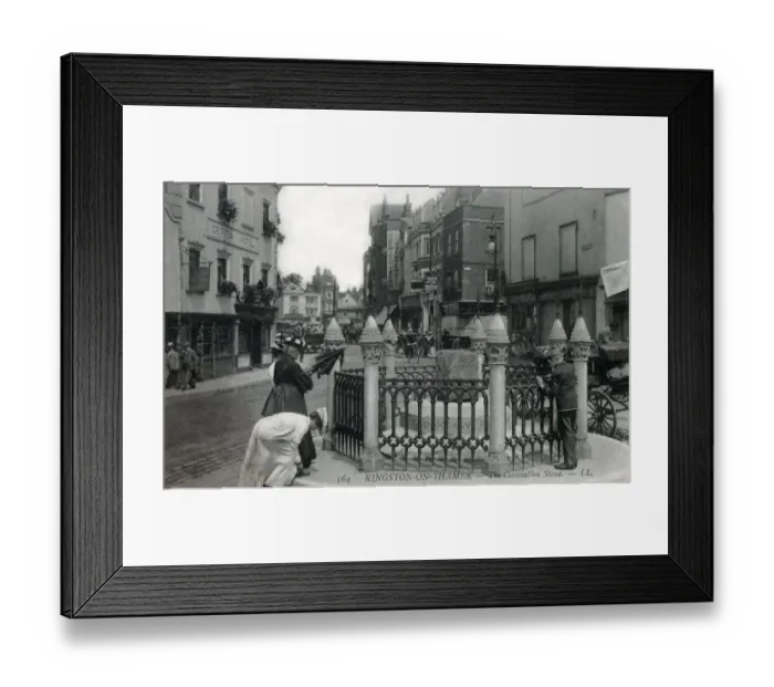 Framed Print : The Coronation Stone - Kingston upon Thames Framed Print : The Coronation Stone - Kingston upon Thames