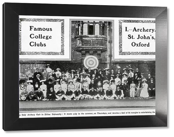 The Archery Club, St. Johns Collge, Oxford University
