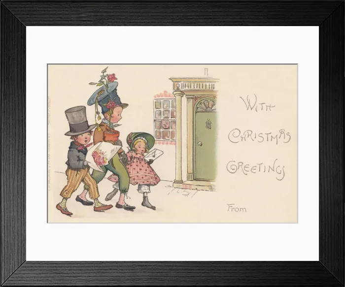 Framed Print : Picture Postcard - Humour Framed Print : Picture Postcard - Humour