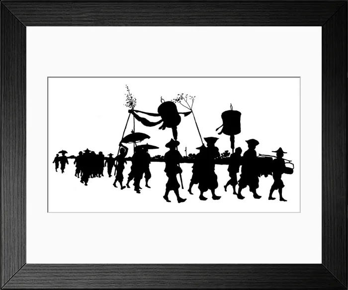 Framed Print : Silhouette Framed Print : Silhouette