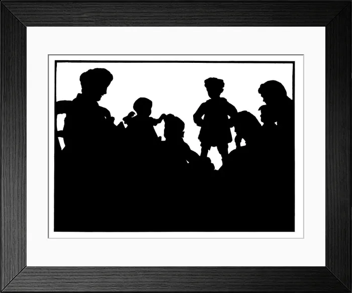 Framed Print : Silhouette Framed Print : Silhouette
