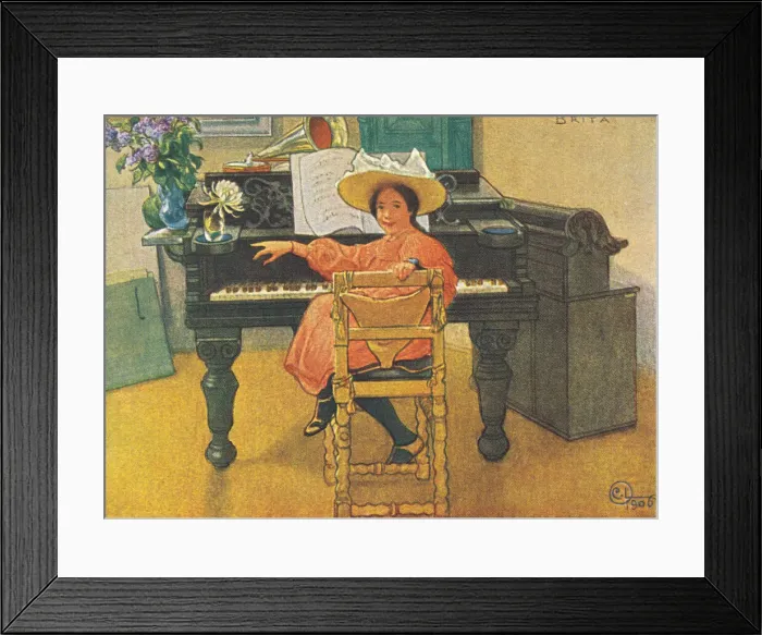 Framed Print : Carl Larsson Framed Print : Carl Larsson