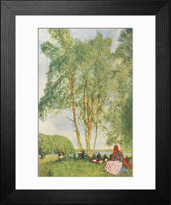 Framed Print : Carl Larsson Framed Print : Carl Larsson