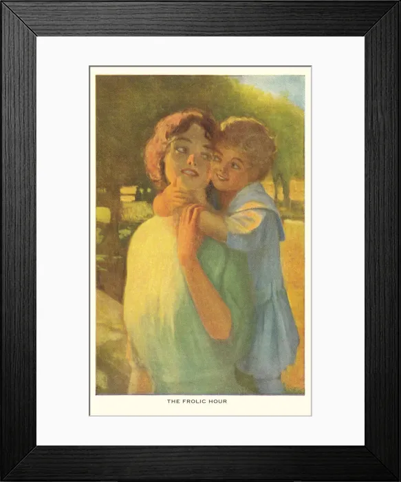 Framed Print : The Frolic Hour Framed Print : The Frolic Hour