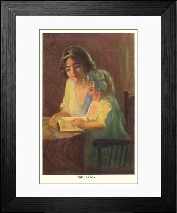 Framed Print : Time for Lessons Framed Print : Time for Lessons