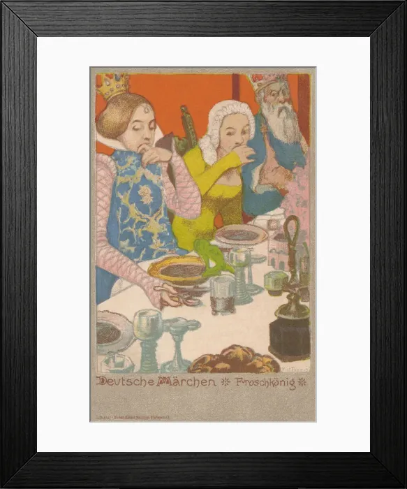 Framed Print : The Frog Prince Framed Print : The Frog Prince