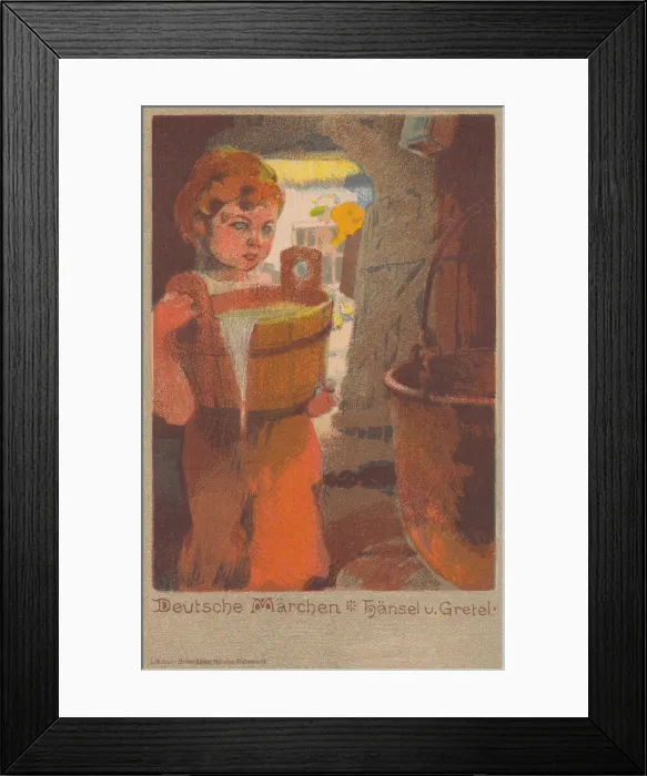 Framed Print : Hansel & Gretel Framed Print : Hansel & Gretel