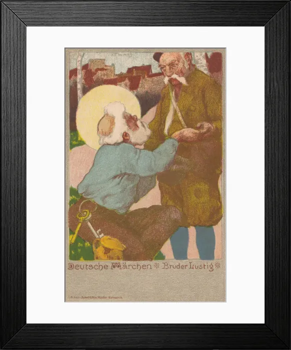 Framed Print : Brother Lustig Framed Print : Brother Lustig