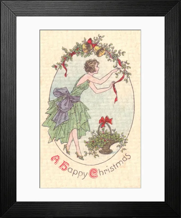 Framed Print : Christmas Party Girl Framed Print : Christmas Party Girl