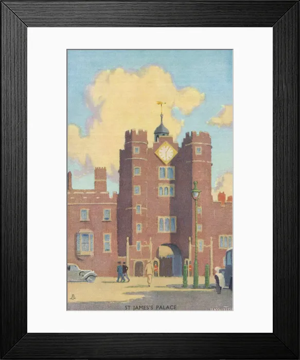 Framed Print : St Jamess Palace Framed Print : St Jamess Palace
