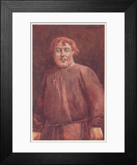 Framed Print : Bottom the Weaver Framed Print : Bottom the Weaver