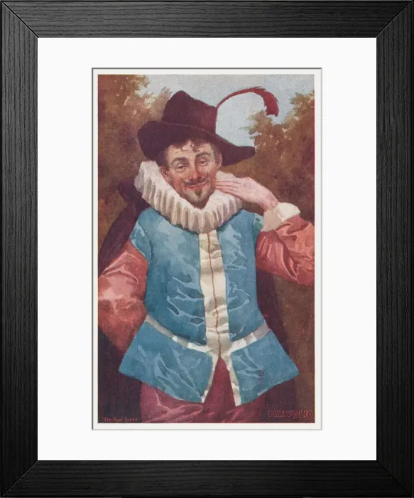 Framed Print : Malvolio. An artists interpretation of Malvolio from Shakespeares Twelfth Night Framed Print : Malvolio. An artists interpretation of Malvolio from Shakespeares Twelfth Night