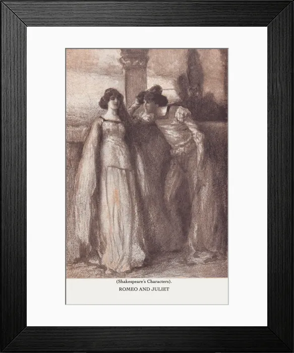 Framed Print : Romeo and Juliet Framed Print : Romeo and Juliet