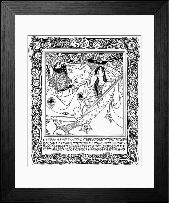 Framed Print : Design for a Bookplate Framed Print : Design for a Bookplate