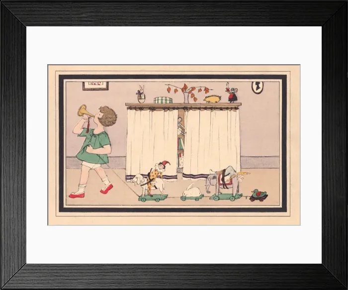 Framed Print : Boy with His Toys Framed Print : Boy with His Toys