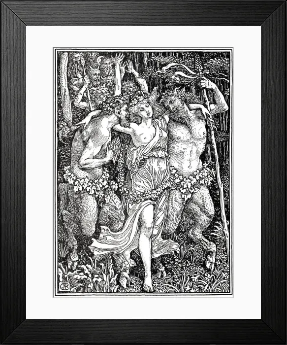 Framed Print : The Faerie Queene Framed Print : The Faerie Queene