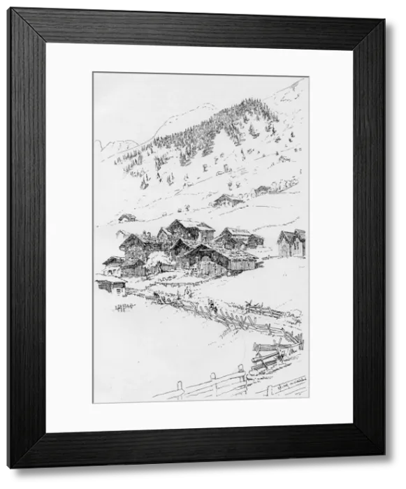 Framed Print : Hintersteinebach Framed Print : Hintersteinebach