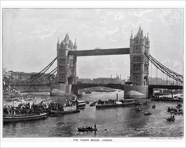 Opening day of Tower Bridge, London 1894