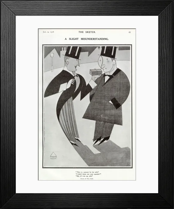 Framed Print : This is a present for the wife. I didn t know you were married Framed Print : This is a present for the wife. I didn t know you were married
