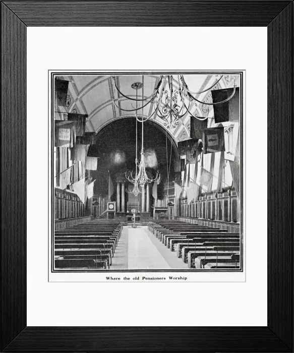 Framed Print : The Chapel at the Royal Hospital Chelsea, a retirement home Framed Print : The Chapel at the Royal Hospital Chelsea, a retirement home