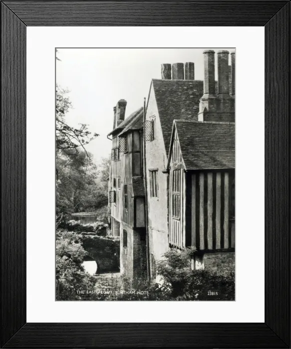 Framed Print : Ightham Mote, Kent - The East Front Framed Print : Ightham Mote, Kent - The East Front