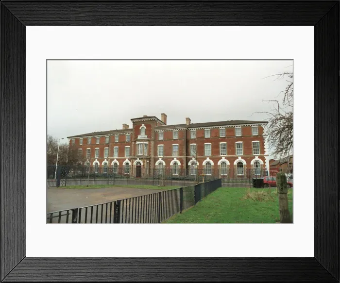 Framed Print : The former industrial school, designed by Aicken and Capes Framed Print : The former industrial school, designed by Aicken and Capes