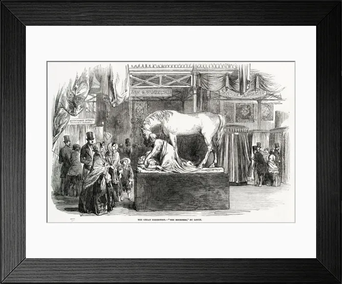 Framed Print : Great Exhibition - The Mourners by John Graham Framed Print : Great Exhibition - The Mourners by John Graham