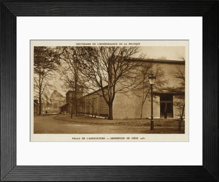 Framed Print : Exposition Internationale de Liege - The Centenary of Belgian Independence in 1930 - Framed Print : Exposition Internationale de Liege - The Centenary of Belgian Independence in 1930 -