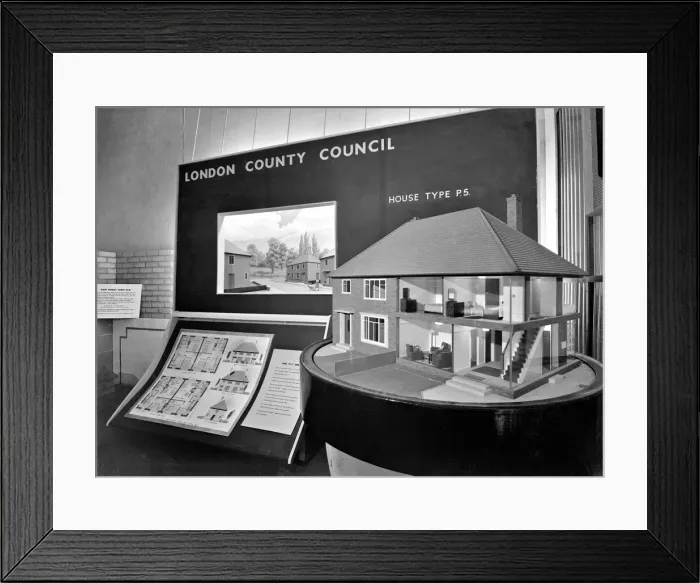 Framed Print : The Daily Herald Modern Homes Exhibition Framed Print : The Daily Herald Modern Homes Exhibition