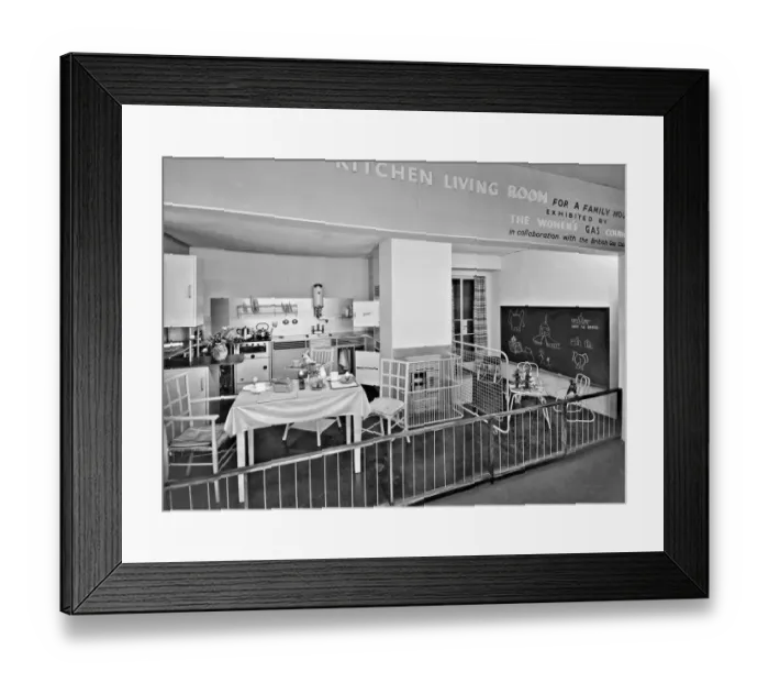 Framed Print : The Daily Herald Modern Homes Exhibition Framed Print : The Daily Herald Modern Homes Exhibition