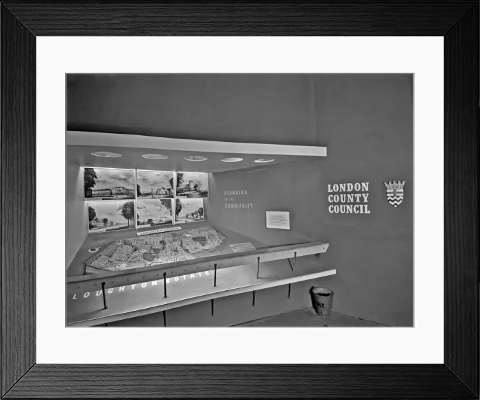 Framed Print : The Daily Herald Modern Homes Exhibition Framed Print : The Daily Herald Modern Homes Exhibition