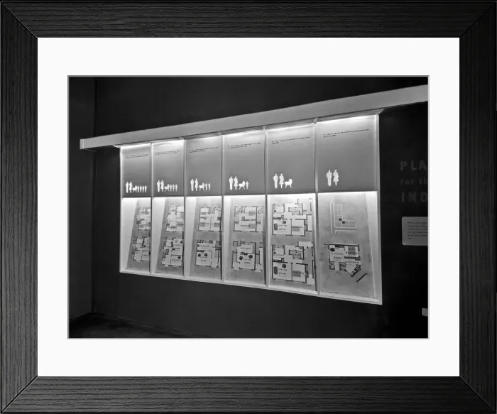 Framed Print : The Daily Herald Modern Homes Exhibition Framed Print : The Daily Herald Modern Homes Exhibition