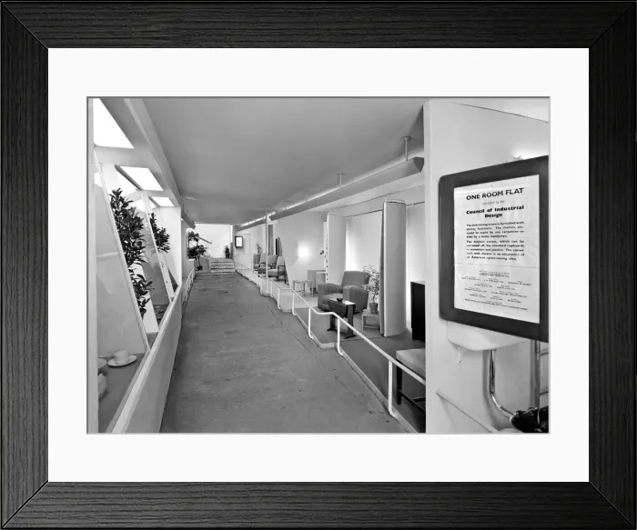 Framed Print : The Daily Herald Modern Homes Exhibition Framed Print : The Daily Herald Modern Homes Exhibition