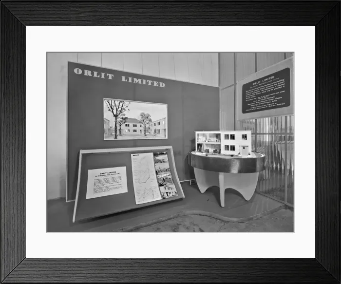 Framed Print : The Daily Herald Modern Homes Exhibition Framed Print : The Daily Herald Modern Homes Exhibition