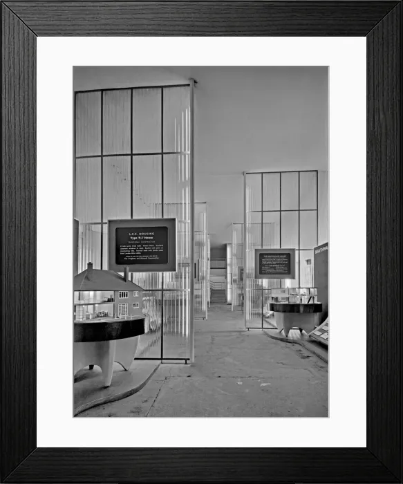 Framed Print : The Daily Herald Modern Homes Exhibition Framed Print : The Daily Herald Modern Homes Exhibition
