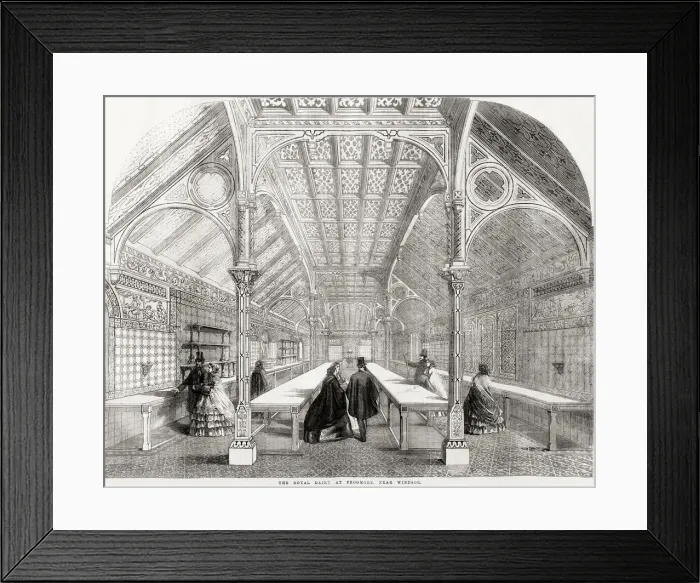 Framed Print : The Royal dairy at Frogmore, near Windsor Framed Print : The Royal dairy at Frogmore, near Windsor