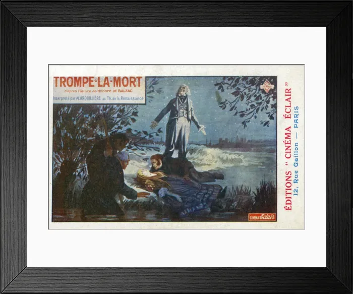 Framed Print : Trompe-La-Mort, after a story by Honore de Balzac, interpreted by M Arquilliere of Framed Print : Trompe-La-Mort, after a story by Honore de Balzac, interpreted by M Arquilliere of