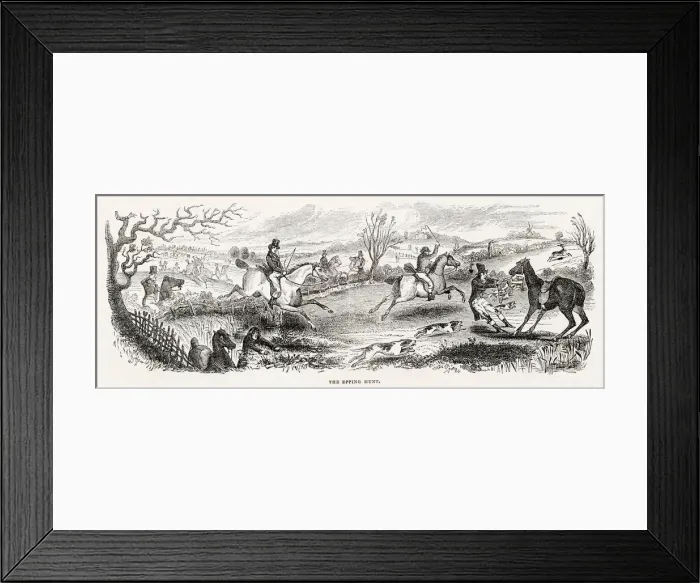 Framed Print : The Epping Hunt Framed Print : The Epping Hunt