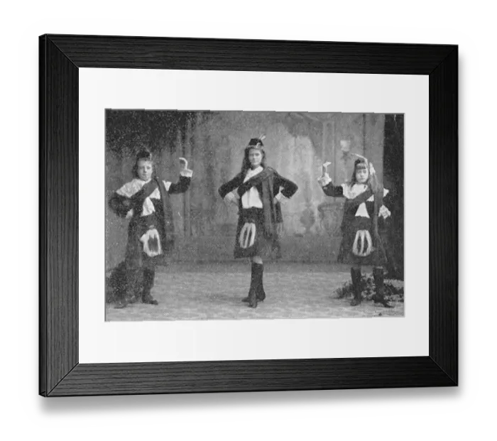 Framed Print : Scottish Dancers, Glasgow School for the Deaf Framed Print : Scottish Dancers, Glasgow School for the Deaf