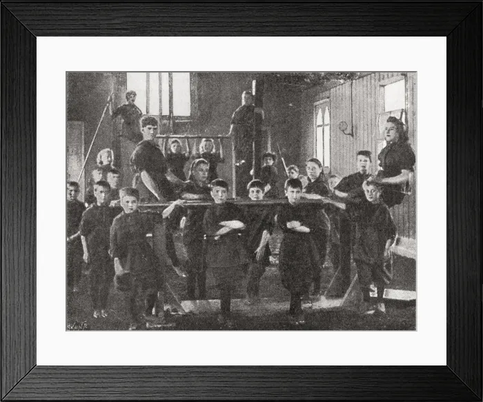Framed Print : London Asylum for the Deaf, Margate Branch Framed Print : London Asylum for the Deaf, Margate Branch