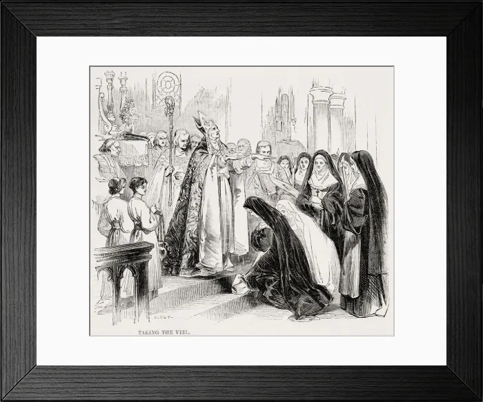 Framed Print : Taking the veil Framed Print : Taking the veil