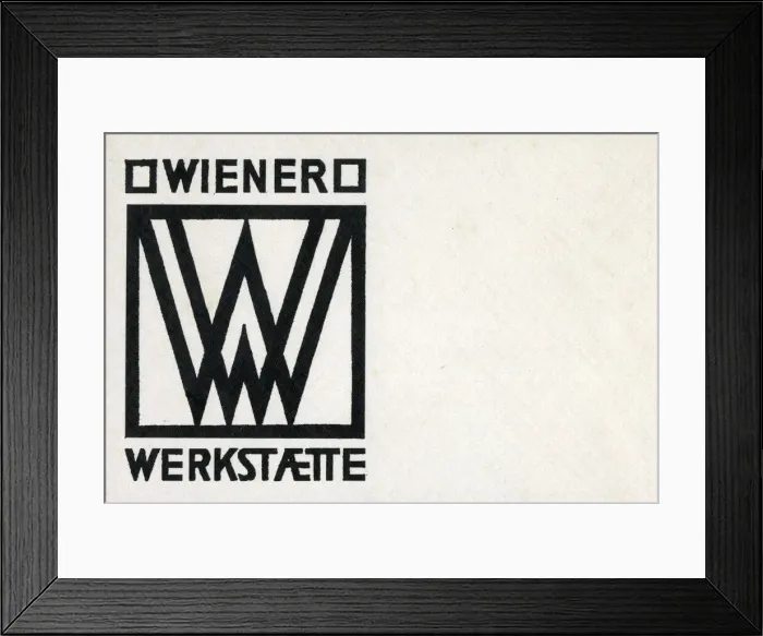 Framed Print : Wiener Werkstatte, design group, Vienna Date: early 20th century Framed Print : Wiener Werkstatte, design group, Vienna Date: early 20th century
