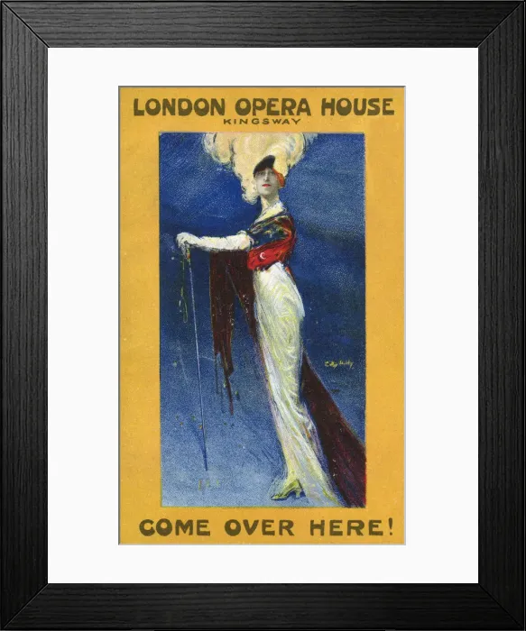 Framed Print : Come Over Here! A new revue by Wilson Mizner and Max Pemberton at the London Opera House Framed Print : Come Over Here! A new revue by Wilson Mizner and Max Pemberton at the London Opera House