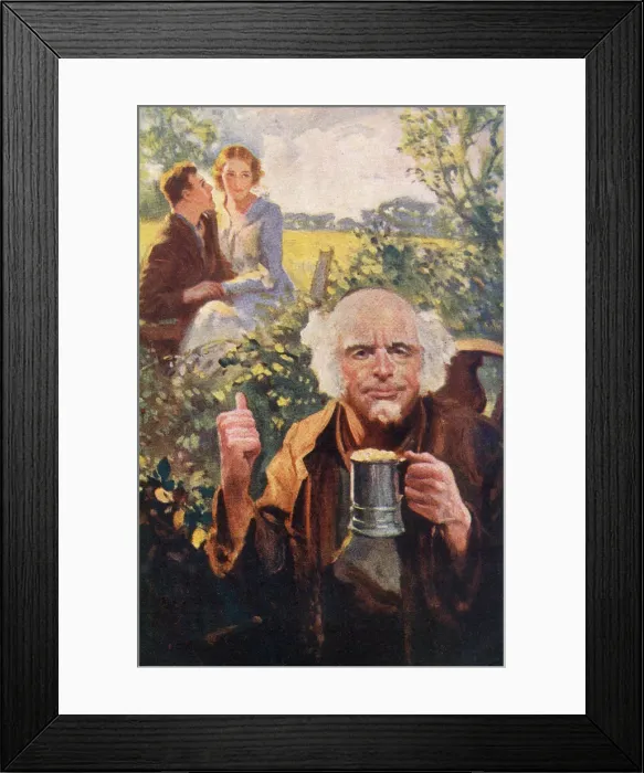 Framed Print : The Farmers Wife, The Devonshire Comedy by Eden Phillpotts, at the Royal Court Theatre Framed Print : The Farmers Wife, The Devonshire Comedy by Eden Phillpotts, at the Royal Court Theatre