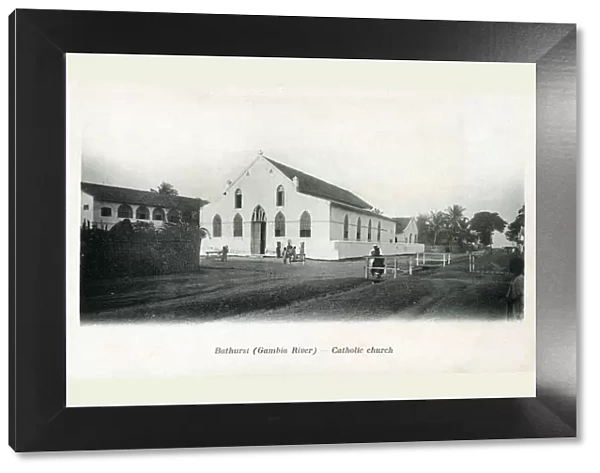 Bathurst (Banjul) (Gambia River) - Catholic Church. Date: 1904