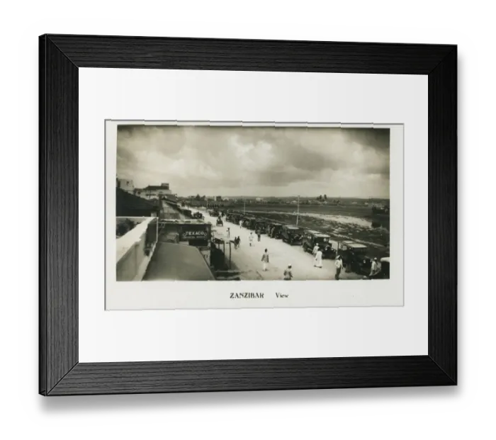 Framed Print : Zanzibar City - Zanzibar - Tanzania - East Africa. Date: circa 1920s Framed Print : Zanzibar City - Zanzibar - Tanzania - East Africa. Date: circa 1920s