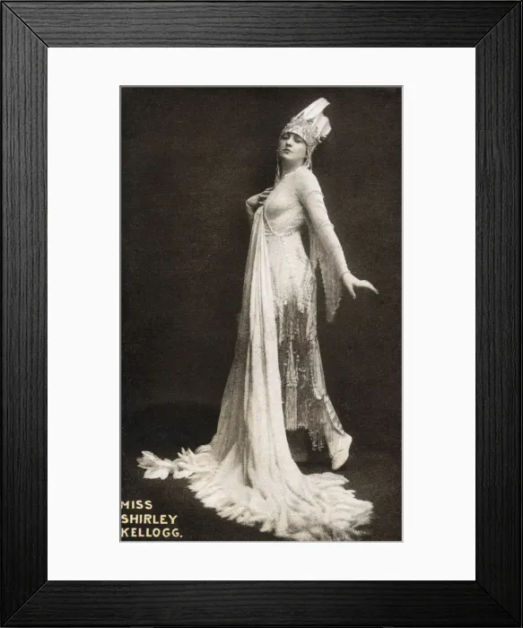 Framed Print : Shirley Kellogg in Razzle Dazzle! - a revue by Albert de Courville Framed Print : Shirley Kellogg in Razzle Dazzle! - a revue by Albert de Courville