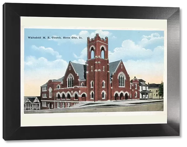Whitefield Methodist Episcopal Church, Sioux City, Iowa, USA Date: circa 1920