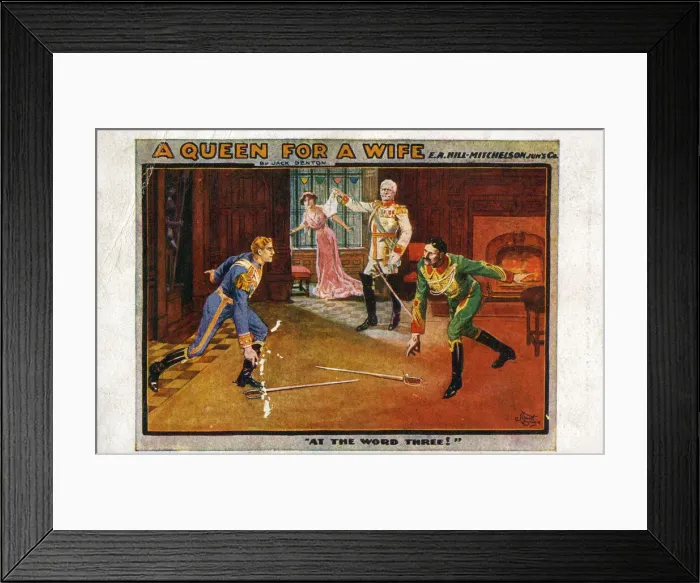 Framed Print : A Queen for a Wife, by Jack Denton, E A Hill-Mitchelson Juns Company Framed Print : A Queen for a Wife, by Jack Denton, E A Hill-Mitchelson Juns Company